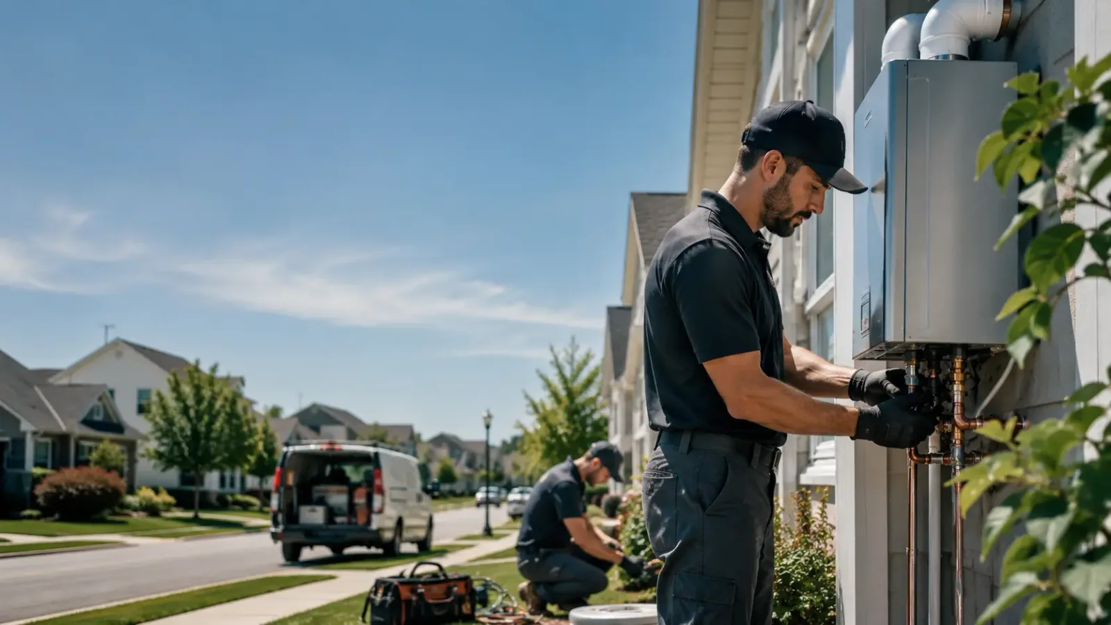 Tankless Water Heater Installation in Lisbon, ND